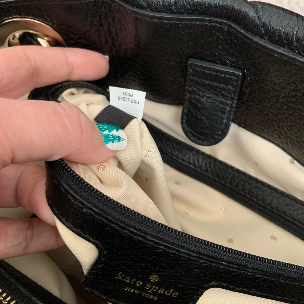 Kate Spade Black Quilted Shoulder Bag - Picture 7 of 7